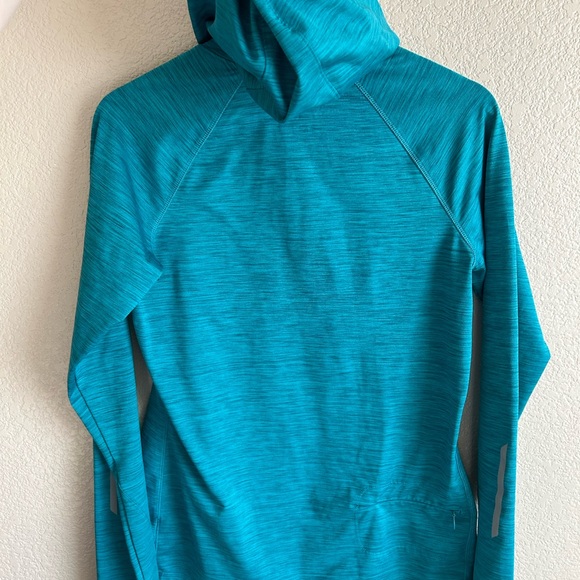 NWOT Old Navy aqua running hoodie size medium - Picture 3 of 4